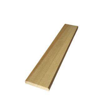Linden eased edge casing, select grade, 14x70x900&ndash;3000 mm