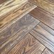 Parquet board, Herringbone, Oak, rustic grade, &ldquo;Tiger&rdquo; 15x90x600 mm