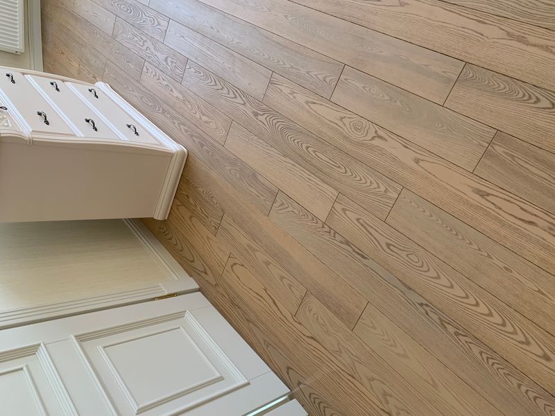 Parquet board, Ash, select grade, &ldquo;Peach&rdquo; 15x140x500-1500 mm