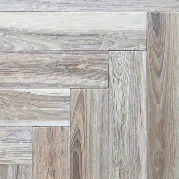 Parquet board, Herringbone, Ash, select grade, &ldquo;Copenhagen&rdquo; 15x120x600 mm