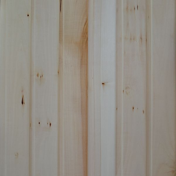 Linden panelling, nature grade, 14x77x1000&ndash;3700 mm