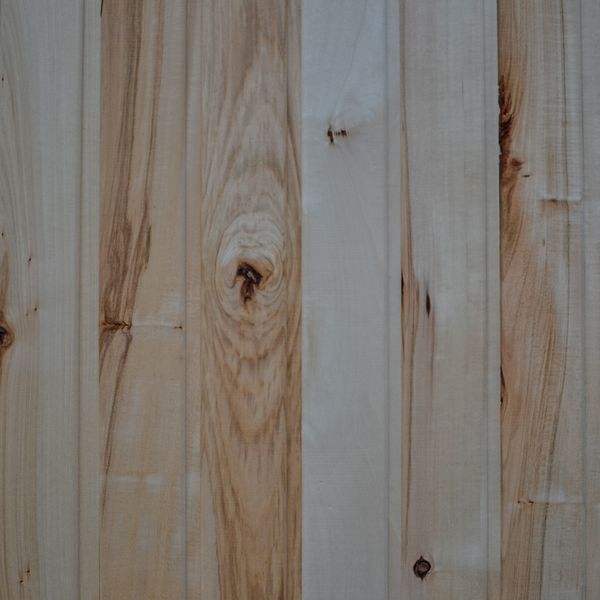 Linden panelling, rustic grade, 14x77x1000&ndash;3700 mm