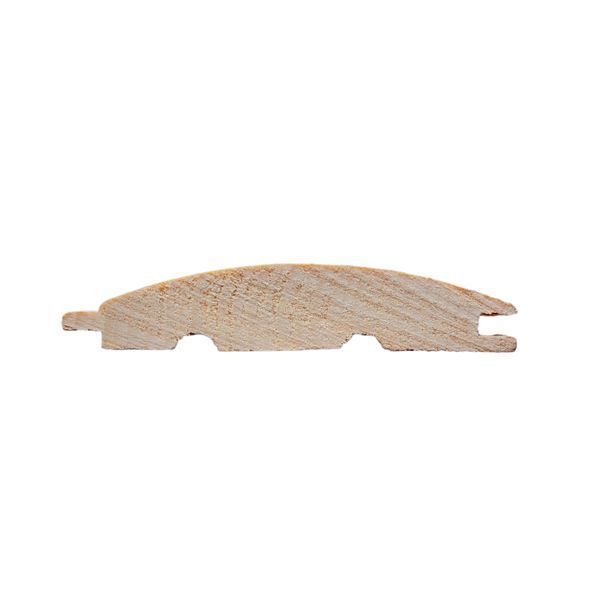 Linden log siding, select grade, 17x80x2000&ndash;4000 mm