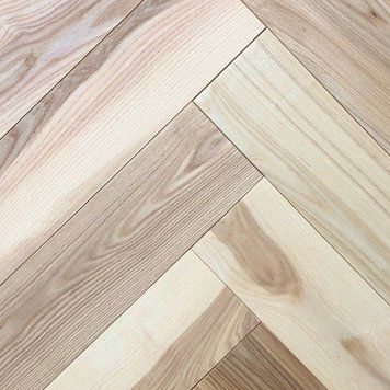 Parquet board, Herringbone, Ash, select grade, &ldquo;Maribo&rdquo; 15x90x600 mm