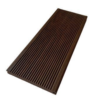 Thermal ash decking board, extra grade, reeded with side grooves, 20x135x900-2400 mm