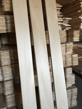 Linden Wood Sauna Bench Board, select grade, 20х85х900-3000 mm